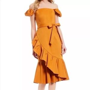 NWOT Antonio Melani, Lara Ruffle Dress size 0